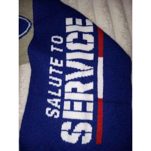 New York Giants Salute To Service Ford Scarf NFL Fan Gear Military Army - Picture 3 of 5
